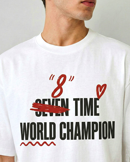 8 TIME WORLD CHAMPION T-SHIRT