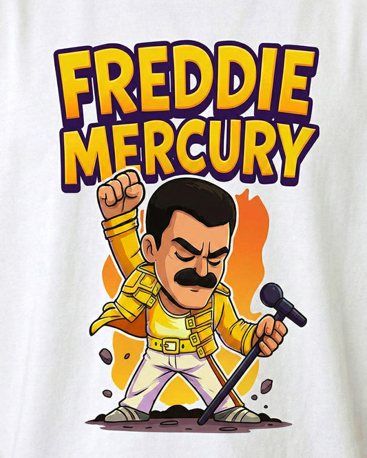 FREDDIE MERCURY ROCKSTAR T-SHIRT