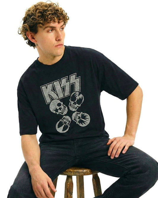 KISS SILVER T-SHIRT