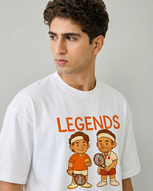 NADAL FEDERER LEGENDS T-SHIRT