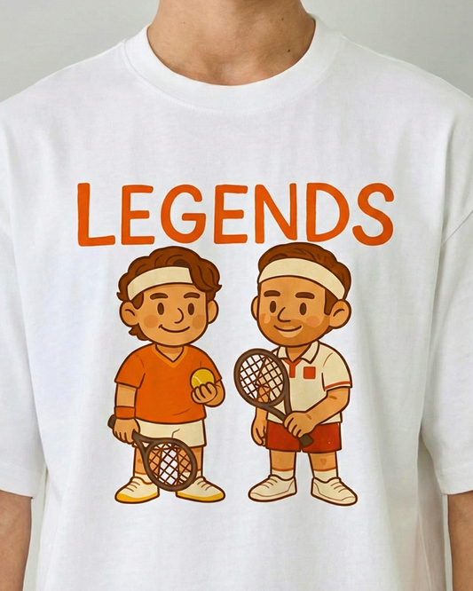 NADAL FEDERER LEGENDS T-SHIRT