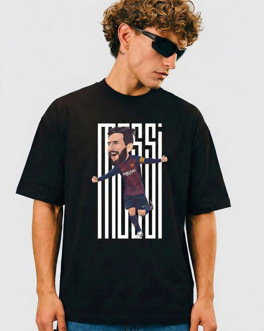 LIONEL MESSI CARTOON T-SHIRT