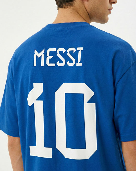 MESSI ARGENTINA JERSEY STYLE T-SHIRT