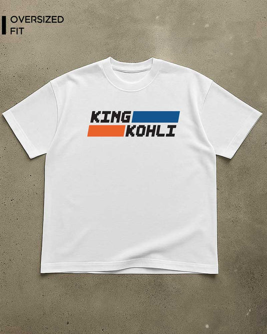 KING KOHLI PIXELATED T-SHIRT
