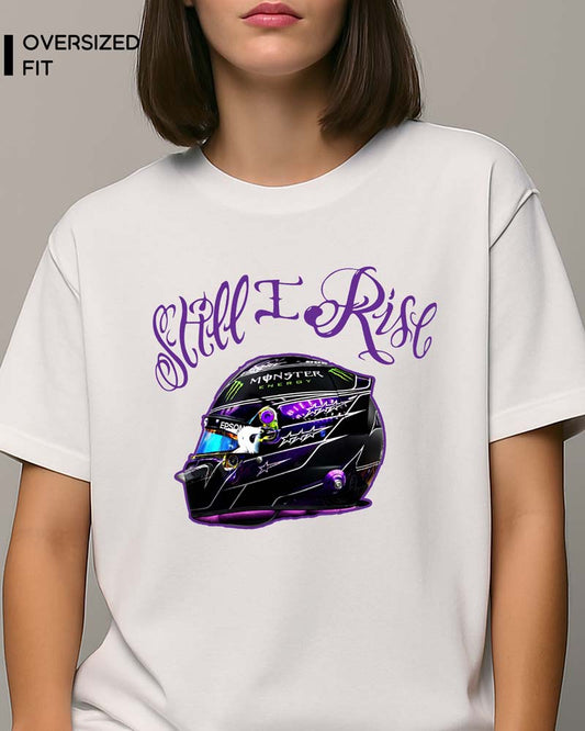 STILL I RISE HELMET T-SHIRT