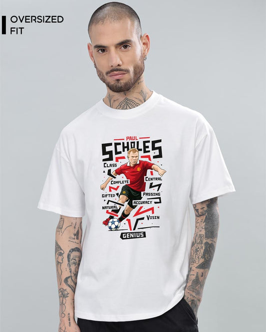 SCHOLES POSTER T-SHIRT