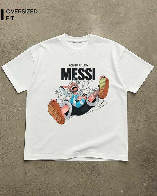 MESSI LUFFY T-SHIRT