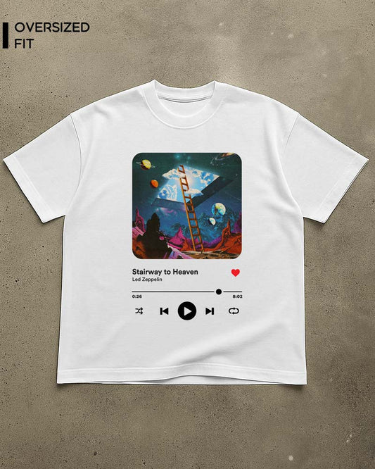 STAIRWAY TO HEAVEN ALBUM ART T-SHIRT