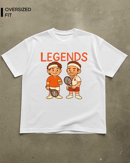 NADAL FEDERER LEGENDS T-SHIRT