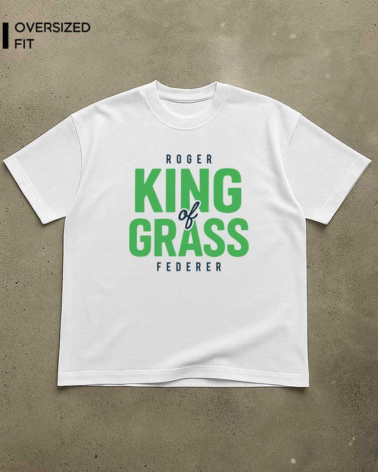 FEDERER KING OF GRASS T-SHIRT
