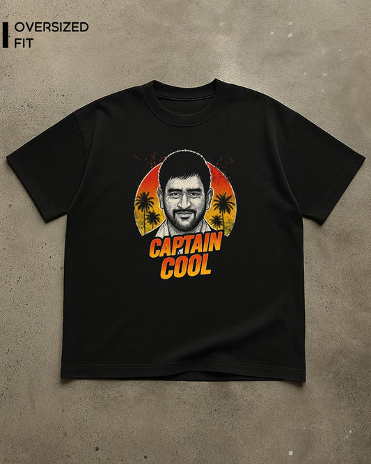 CAPTAIN COOL GRUNGE T-SHIRT
