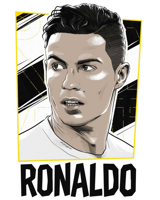 RONALDO COMIC ART T-SHIRT