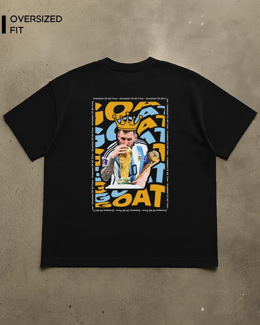 MESSI GOAT ARTWORK T-SHIRT