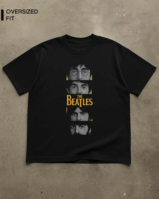 THE BEATLES STRIP T-SHIRT