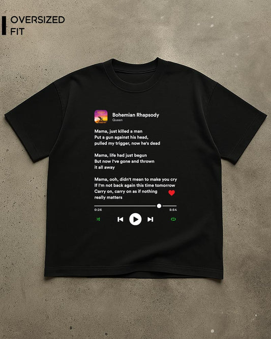 QUEEN BOHEMIAN RHAPSODY T-SHIRT