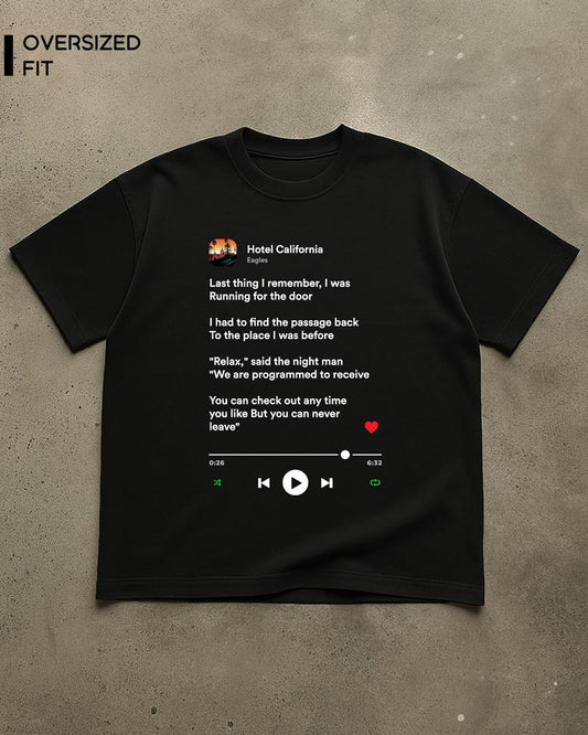 EAGLES HOTEL CALIFORNIA T-SHIRT