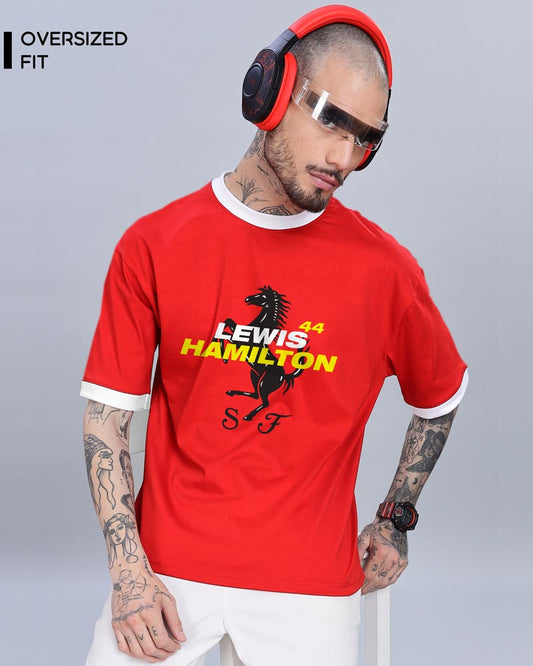 HAMILTON PRANCING HORSE T-SHIRT