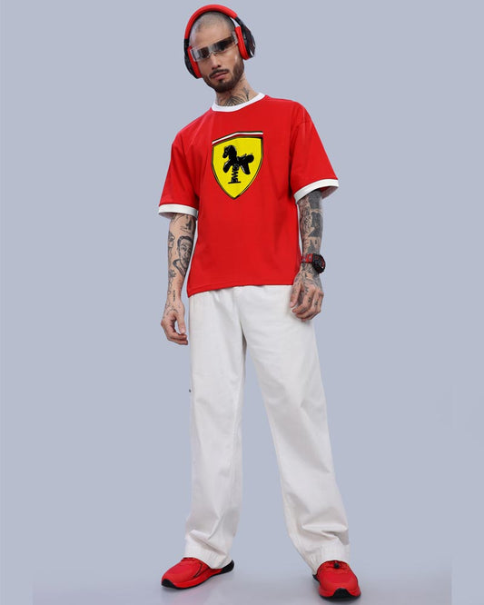 FERRARI RIDER T-SHIRT For Men and Women