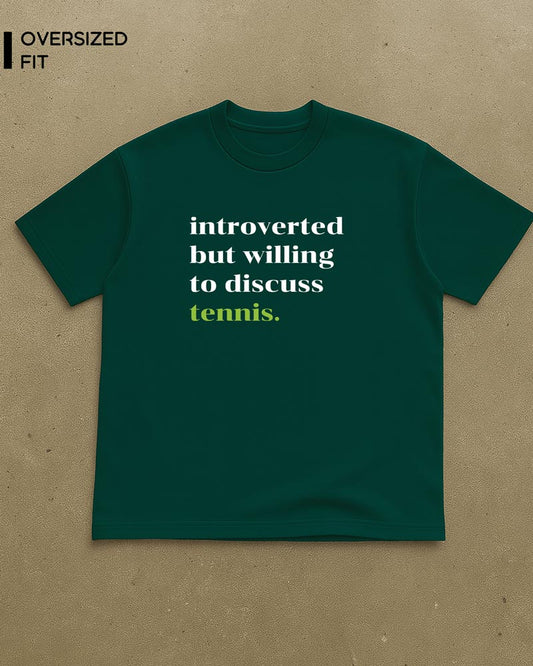 INTROVERTED TENNIS T-SHIRT