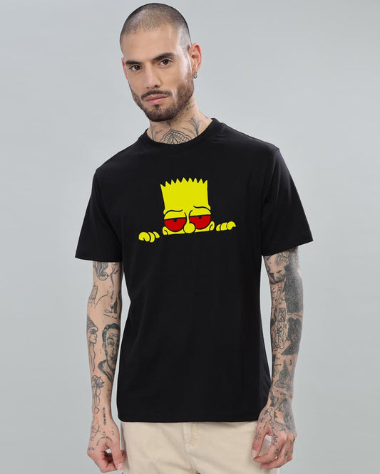 CHILL BART PEEK T-SHIRT For Men and Women