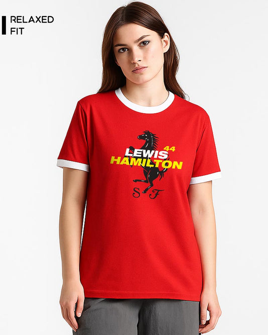 HAMILTON PRANCING HORSE T-SHIRT