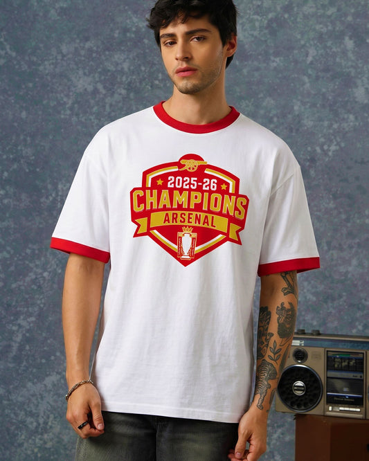 ARSENAL CHAMPIONS 2025-26 T-SHIRT