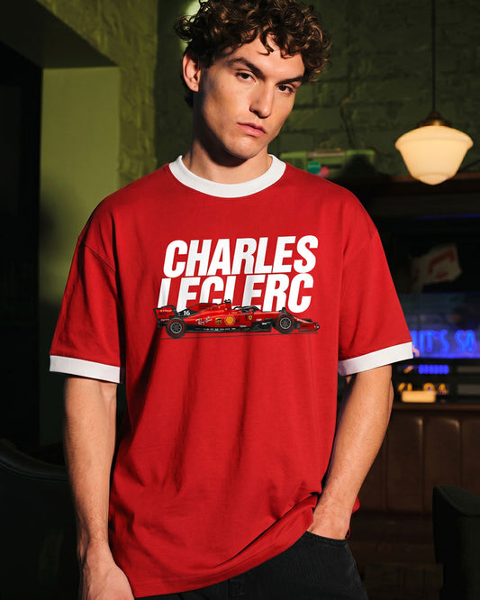 LECLERC F1 CAR T-SHIRT