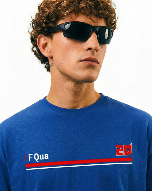 QUARTARARO 20 STRIPES T-SHIRT