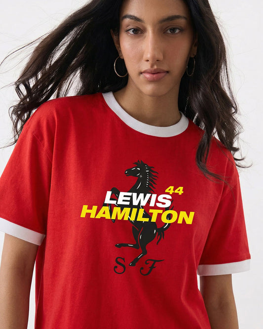 HAMILTON PRANCING HORSE T-SHIRT