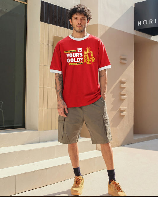 IS YOURS GOLD T-SHIRT