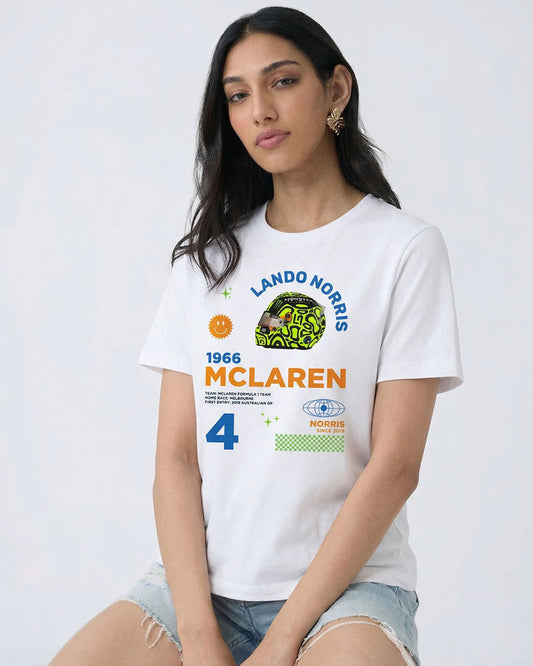 LANDO NORRIS HELMET T-SHIRT