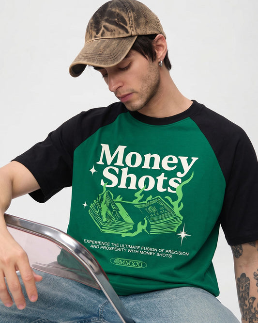 MONEY SHOTS OVERSIZED T-SHIRT