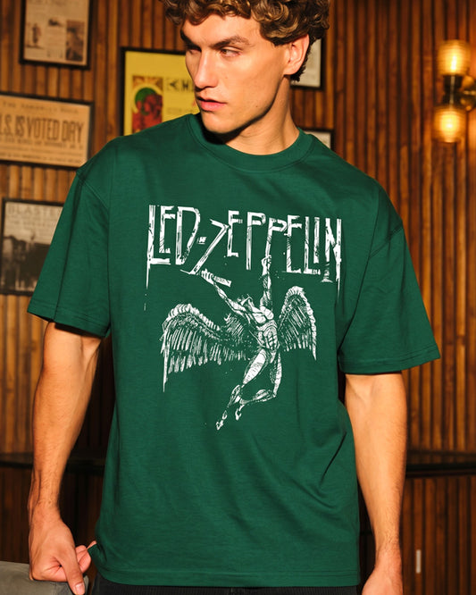LED ZEPPELIN ANGEL OVERSIZED T-SHIRT