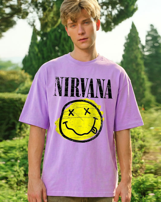 NIRVANA SMILEY T-SHIRT