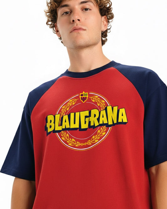 BLAUGRANA OVERSIZED T-SHIRT