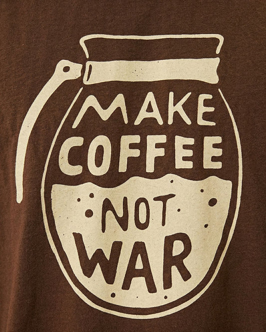 MAKE COFFEE NOT WAR T-SHIRT