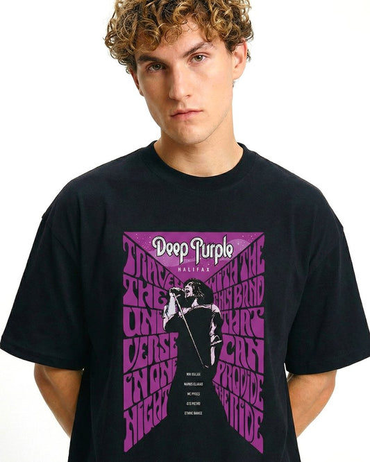 DEEP PURPLE TOUR POSTER T-SHIRT