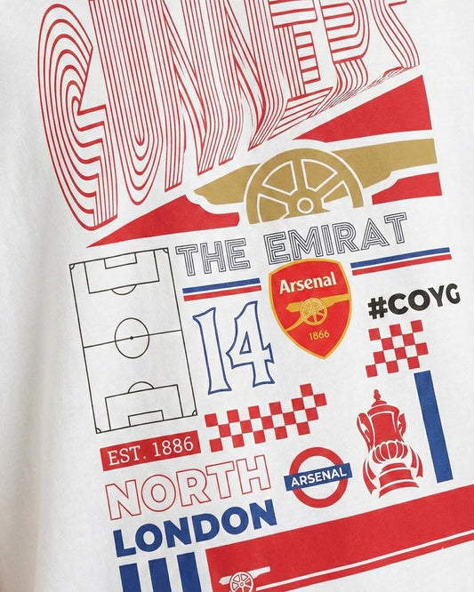 THE GUNNERS POSTER T-SHIRT