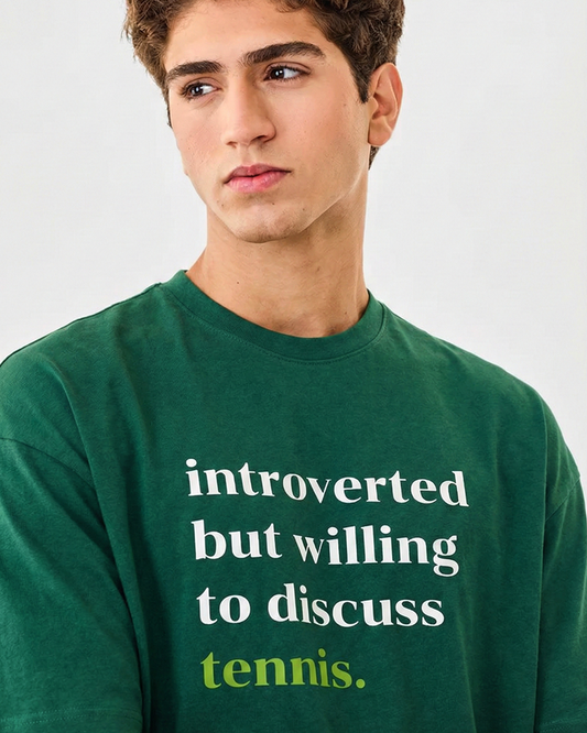 INTROVERTED TENNIS T-SHIRT