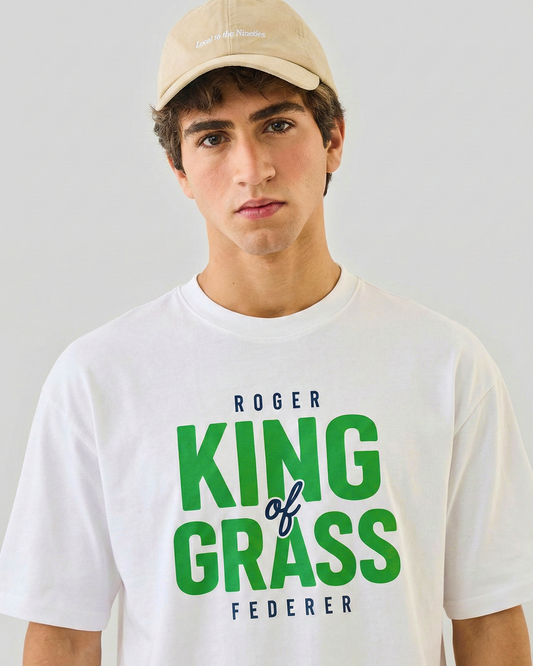 FEDERER KING OF GRASS T-SHIRT