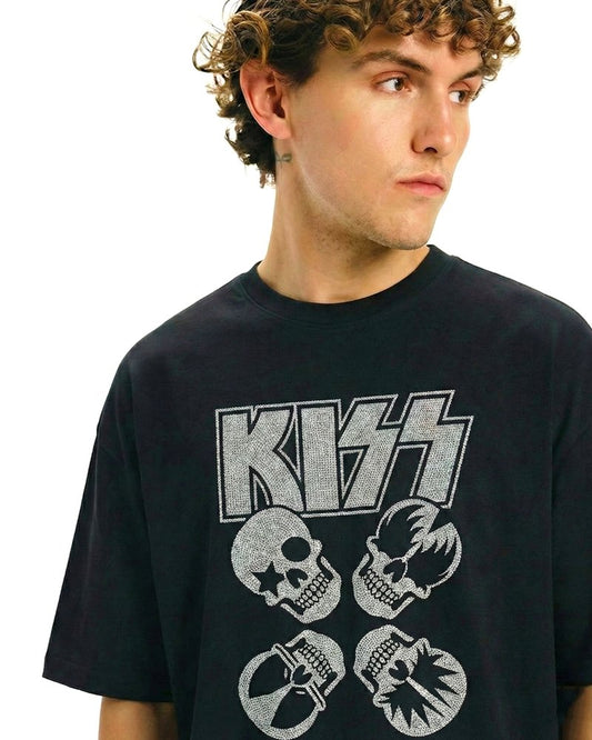 KISS SILVER T-SHIRT