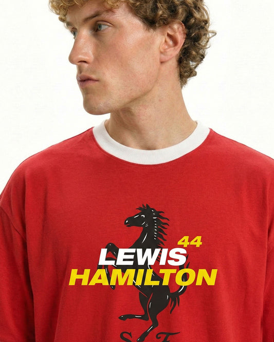 HAMILTON PRANCING HORSE T-SHIRT