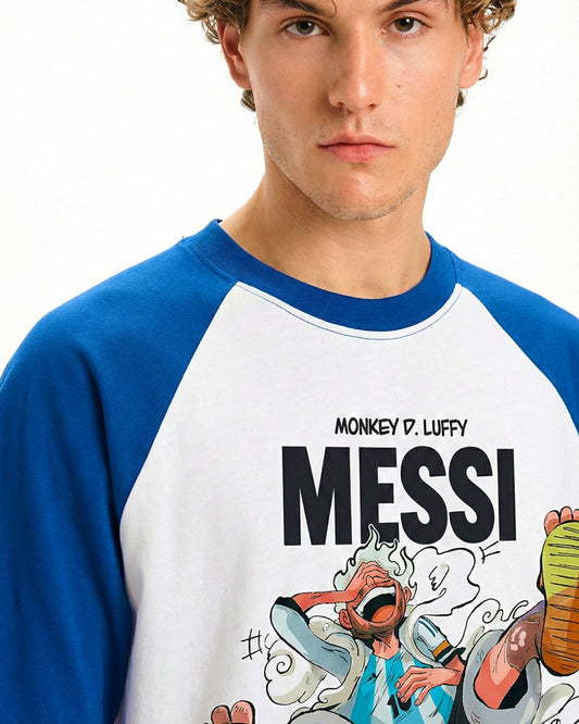 MESSI LUFFY OVERSIZED T-SHIRT