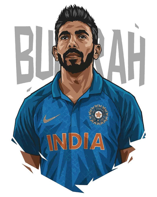 BUMRAH PORTRAIT T-SHIRT For Men