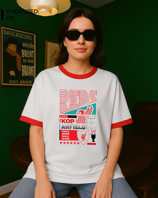 LIVERPOOL POSTER T-SHIRT For Women