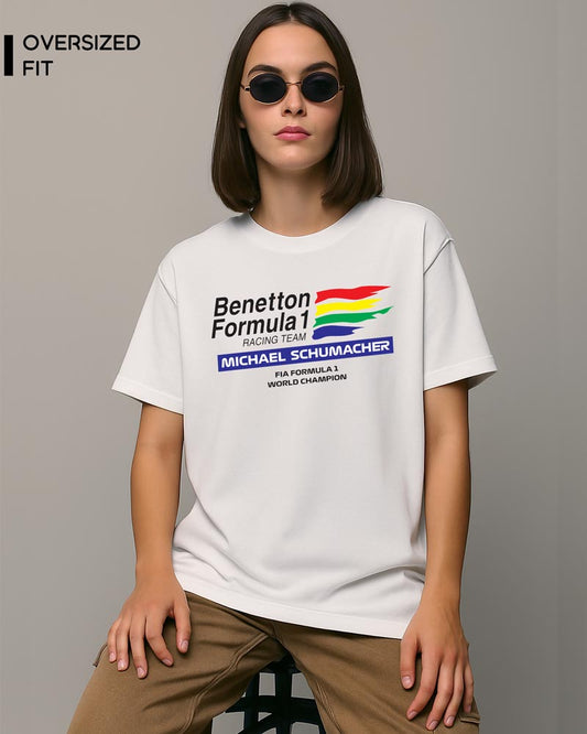 SCHUMACHER BENETTON T-SHIRT For Women
