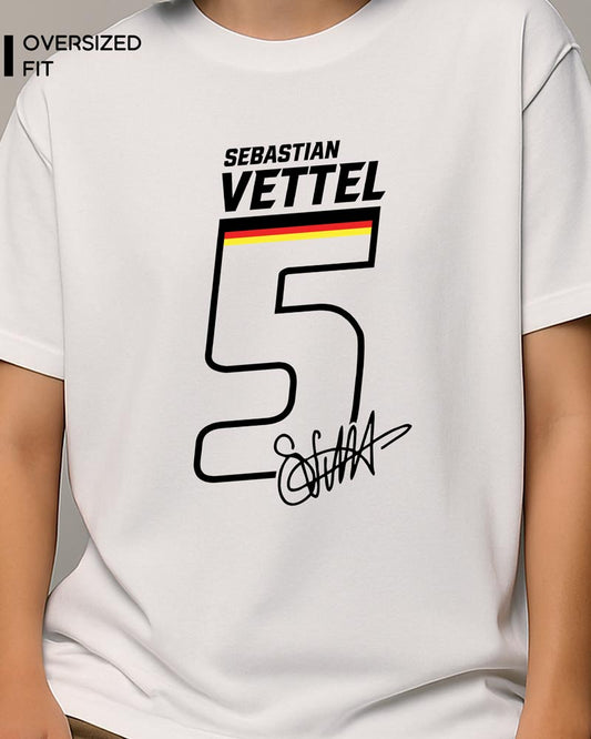 SEBASTIAN VETTEL 5 T-SHIRT For Women