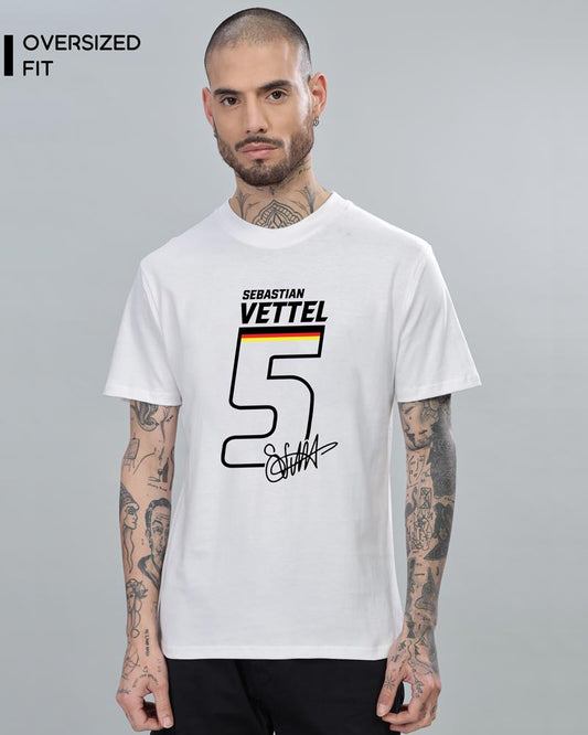 SEBASTIAN VETTEL 5 T-SHIRT For Men