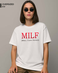 I LOVE FERRARI T-SHIRT For Women