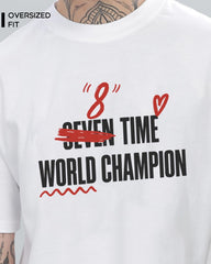 8 TIME WORLD CHAMPION T-SHIRT For Men